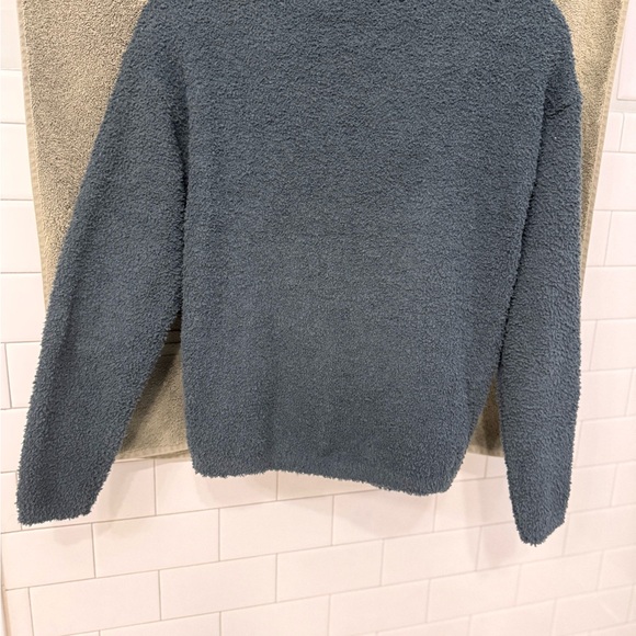 NATURAL LIFE Button-Up Cardigan with matching tank top. Charcoal. Teddy soft - Picture 3 of 5